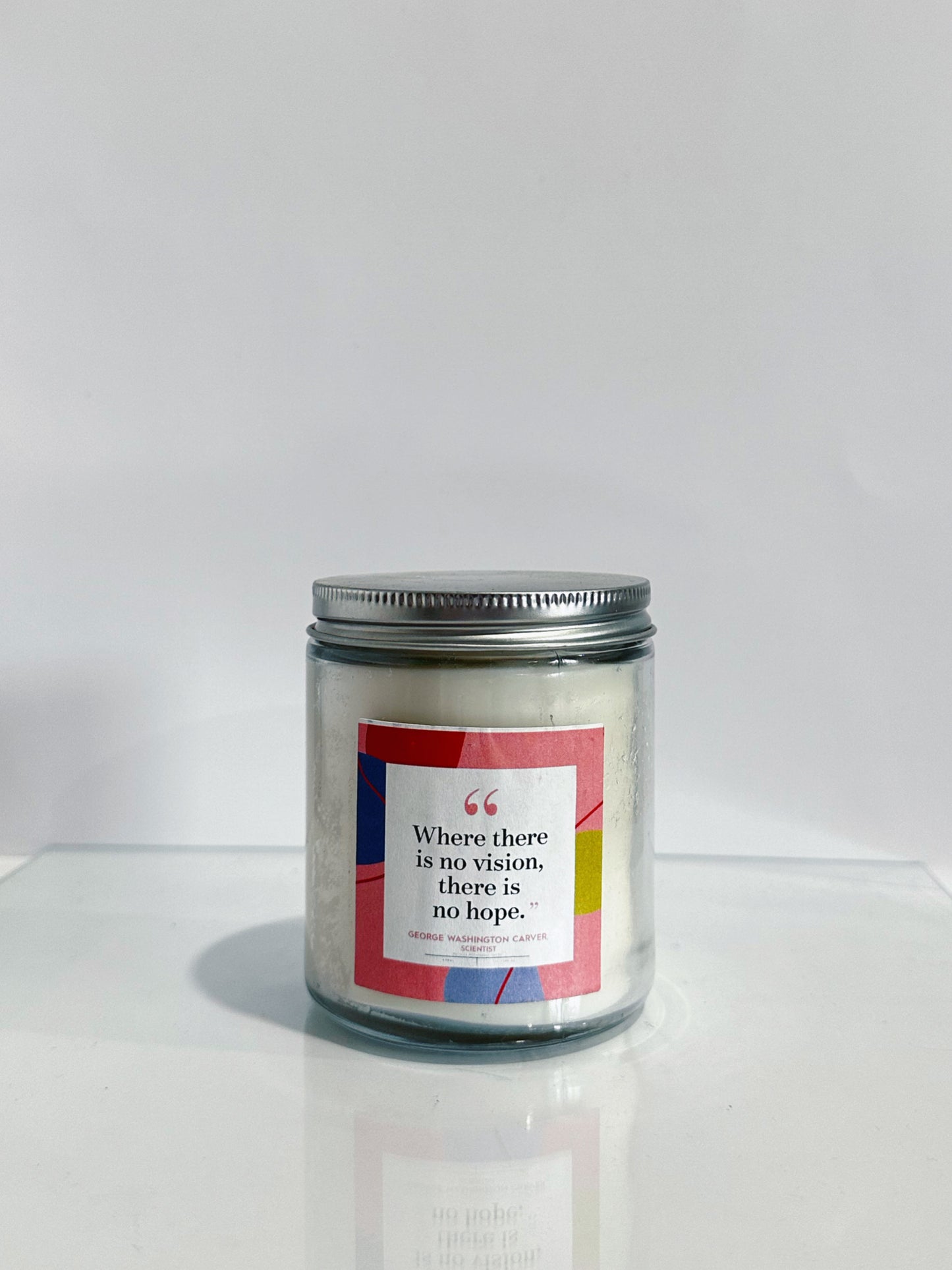 George Washington Carver Quote Candle