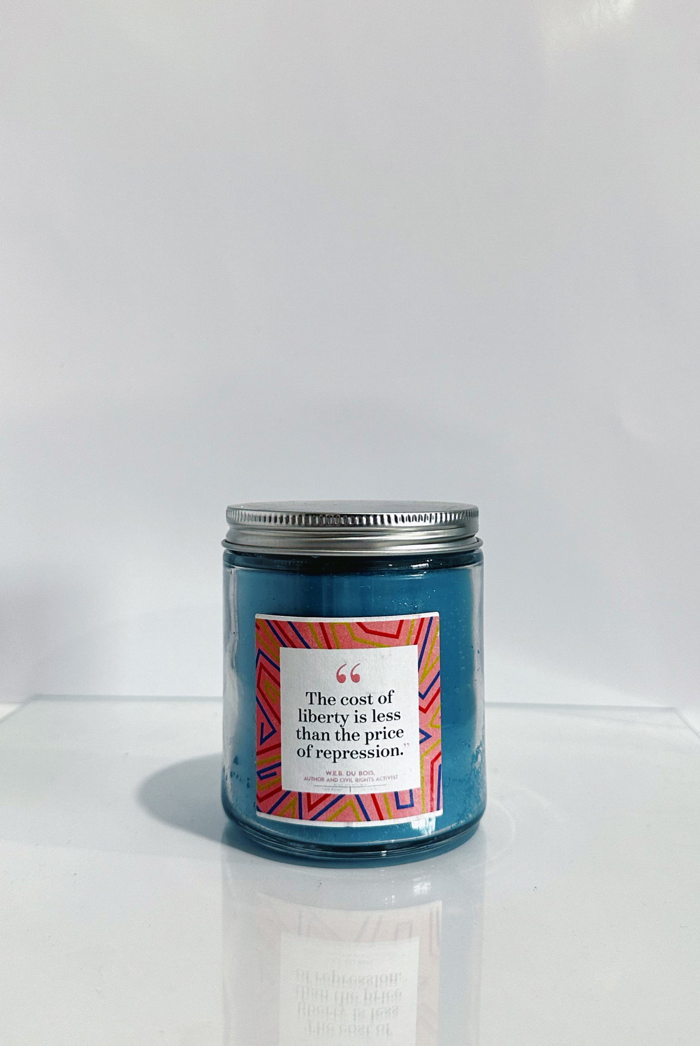 W.E.B Du Bois Quote Candle