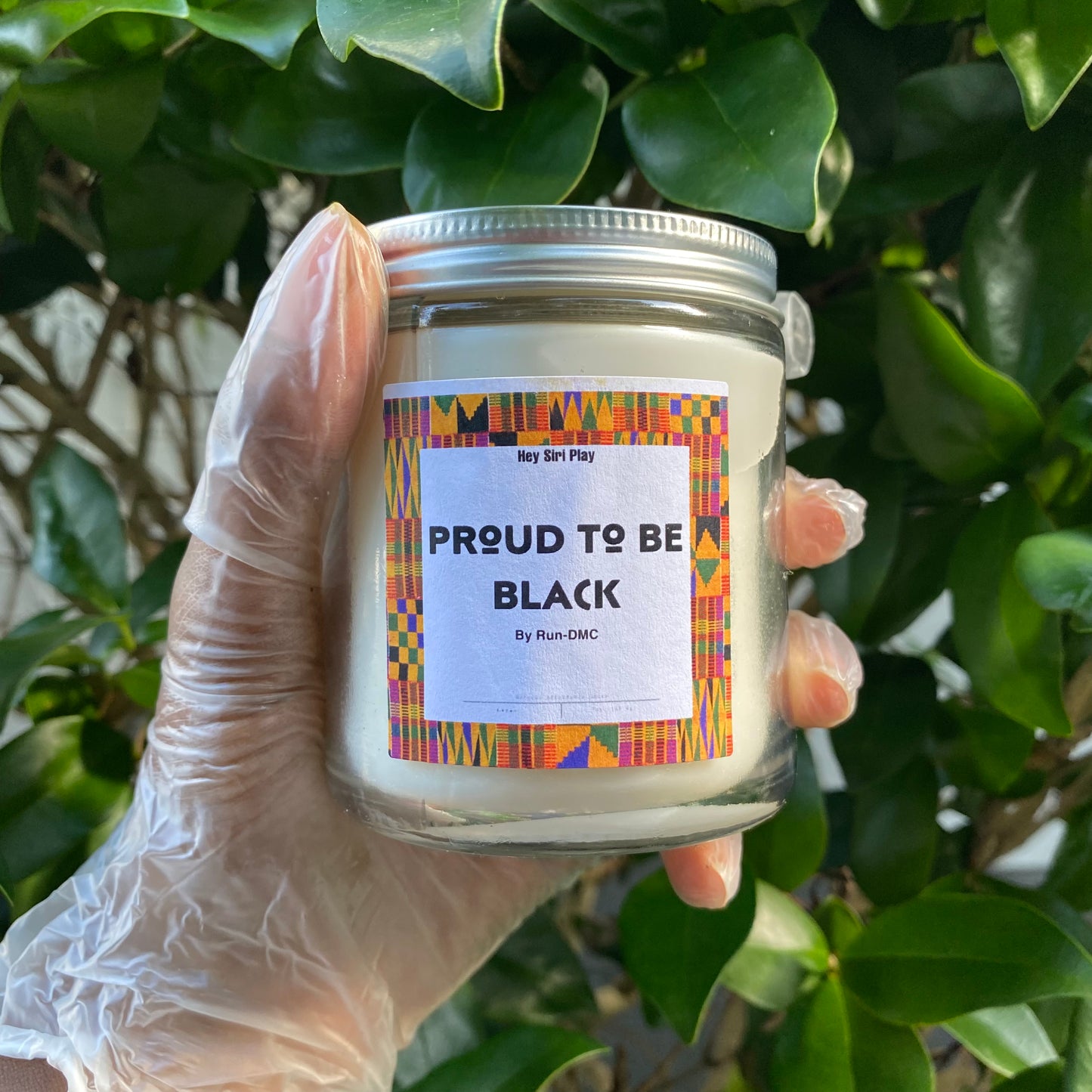 Proud To Be Black Candle | Lilac